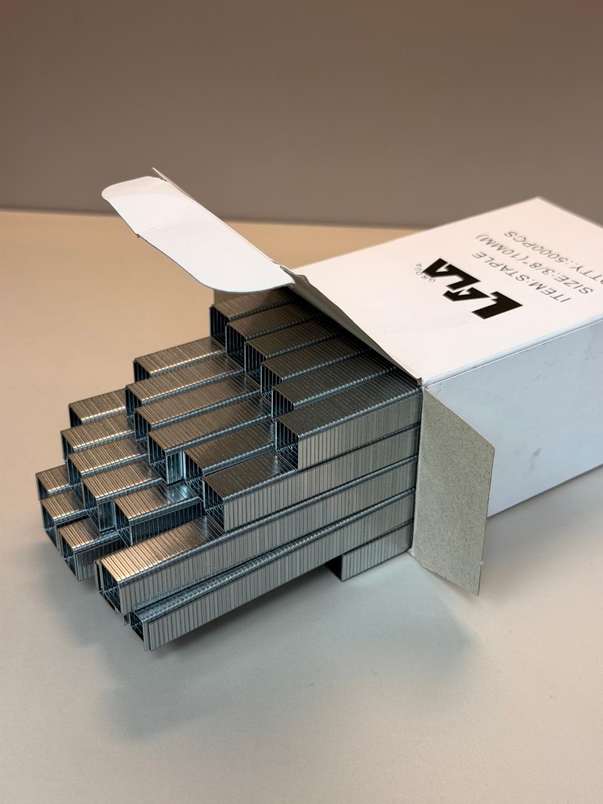 STAPLES - 3/8" -  (10mm)  5000pc